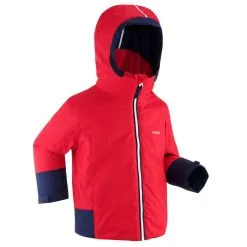 Abrigo De Esquí Y Nieve Impermeable Niños Wedze Pull'n Fit 500