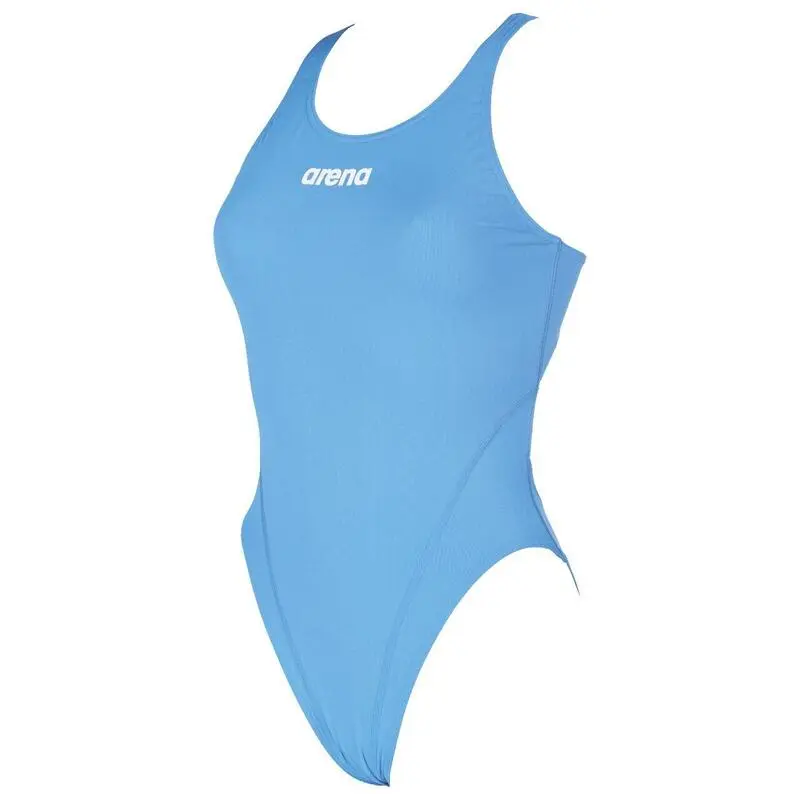 Bañador De Una Pieza ARENA W SOLID SWIM TECH HIGH - Imagen 6