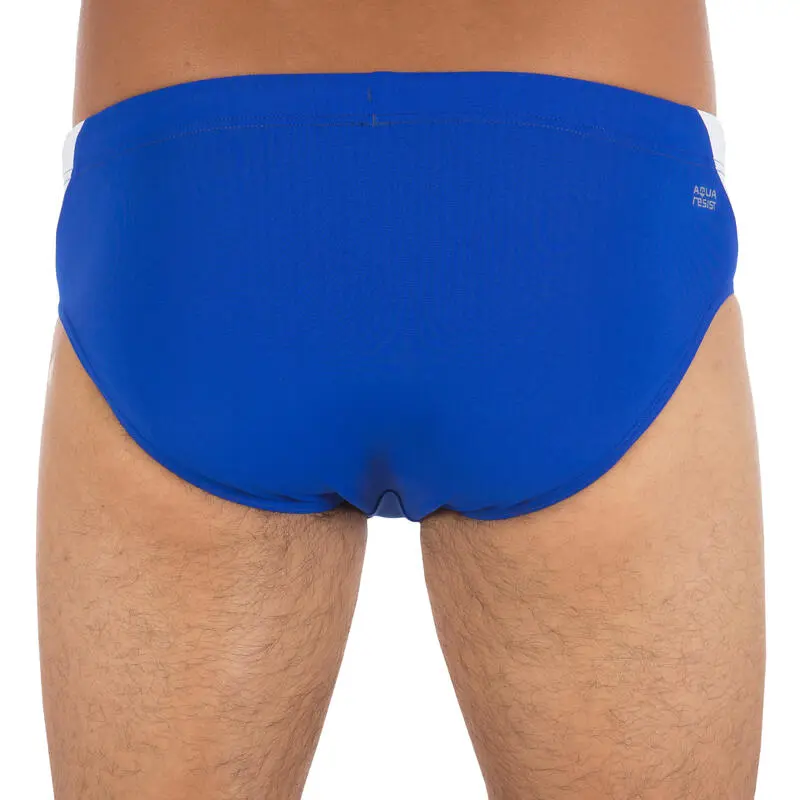 Ba帽ador Hombre Nataci贸n Slip Nabaiji Azul 900 - Imagen 2