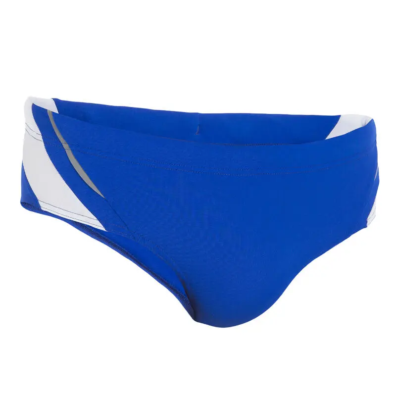 Ba帽ador Hombre Nataci贸n Slip Nabaiji Azul 900 - Imagen 4