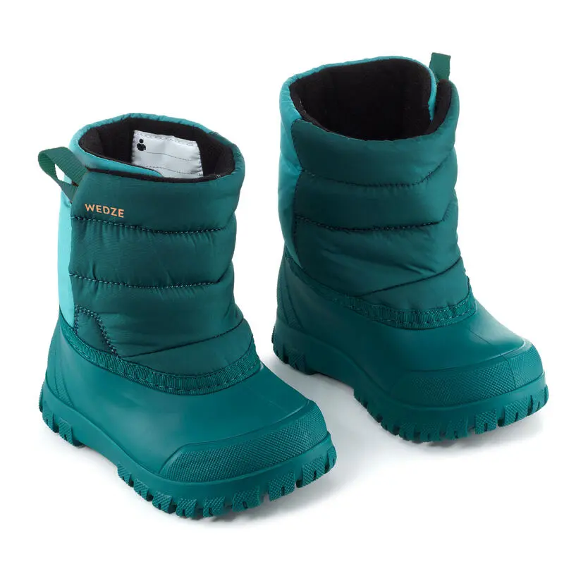 WEDZE Botas De Nieve Y Apreski Impermeables Bebé Tallas 18 A 25 Lugik Warm Turquesa - Imagen 5