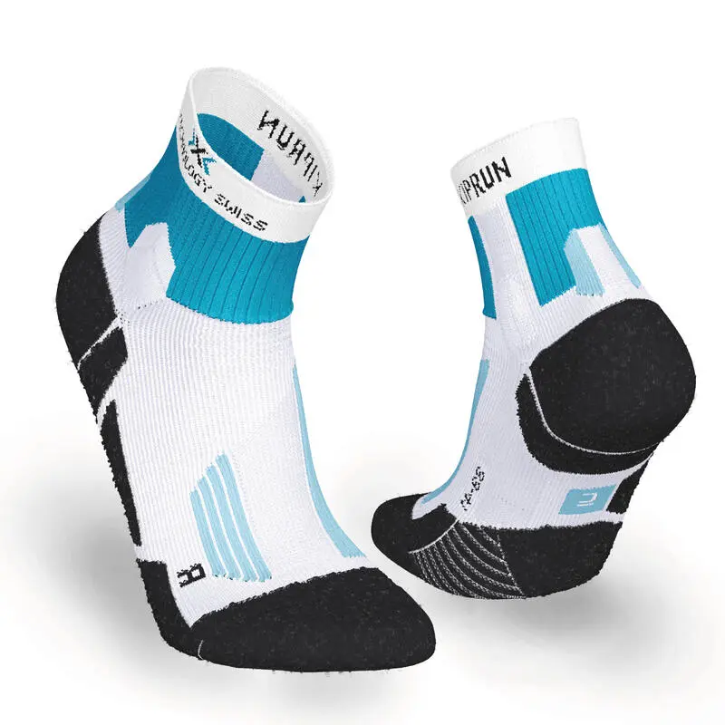 KIPRUN Calcetines Running RUN900 X Blanco Azul
