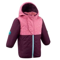WEDZE Chaqueta Esquí Bebé - WARM LUGIKLIP Violeta Y Rosa