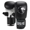 Super Pro Combat Gear Guantes De Boxeo Para Saco De Boxeo - Victor - En Blanco Y Negro