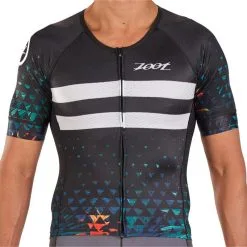 Maillot Triatlon Manga Corta Hombre ZOOT AERO LTD AERO SS Negro
