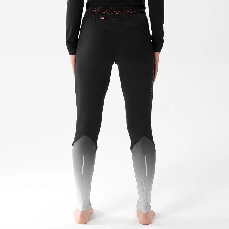 INOVIK Mallas Térmicas De Esquí De Fondo Mujer XC S Tight 500 Negro - Imagen 4