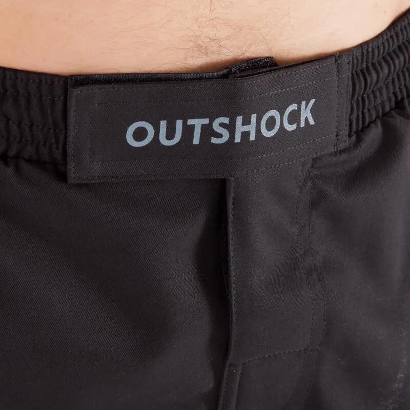 Pantal贸n Corto MMA Grappling No Gi Adulto Outshock 500 Negro Y Rojo - Imagen 5