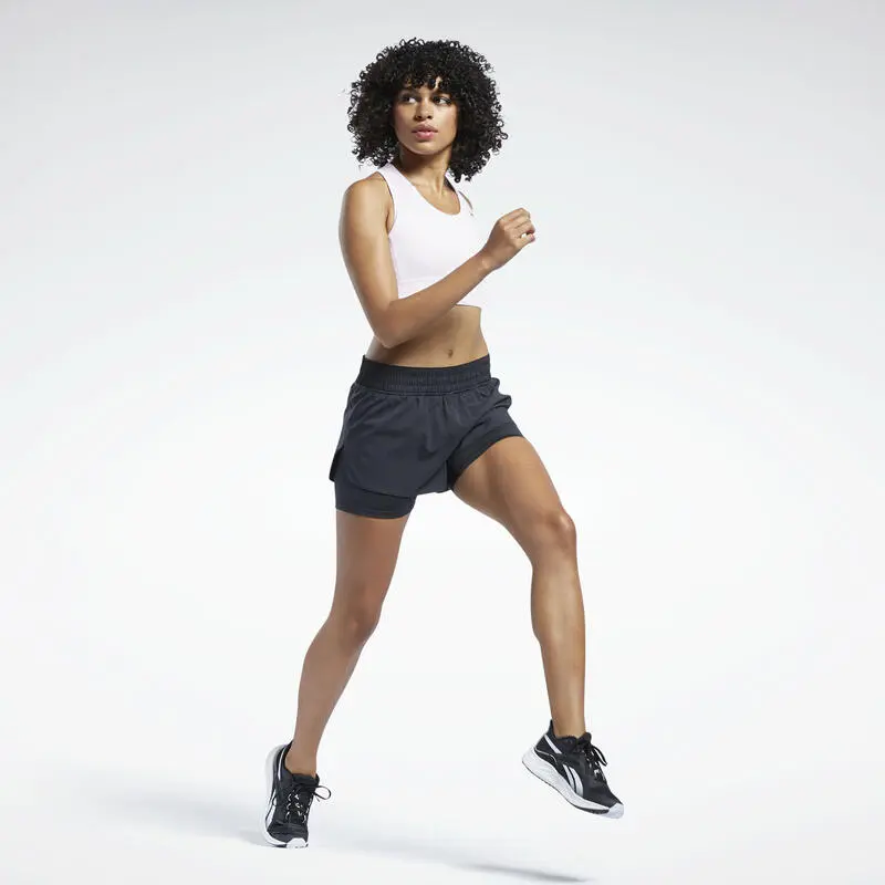 Reebok Pantal贸n Corto Running 2 En 1 - Imagen 4