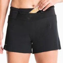 EVADICT Short Pantalón Corto Trail Running Mujer Negro