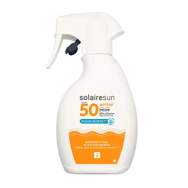 Decathlon SPRAY DOSIFICADOR SOLAR ACTIVE IP50 250 ML