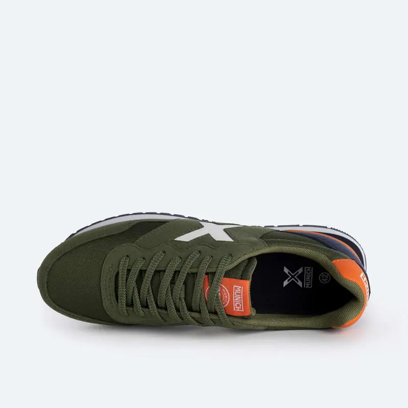 Zapatilla Casual MUNICH Dash Para Hombre Verde - Imagen 3