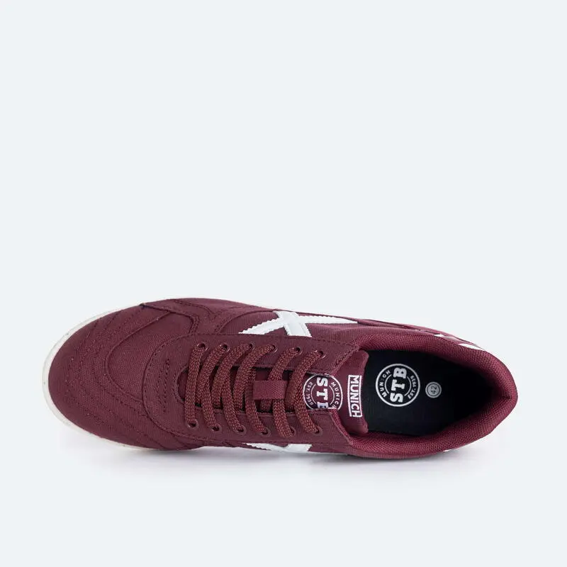 Zapatilla Casual MUNICH G3 CANVAS Hombre Rojo - Imagen 3