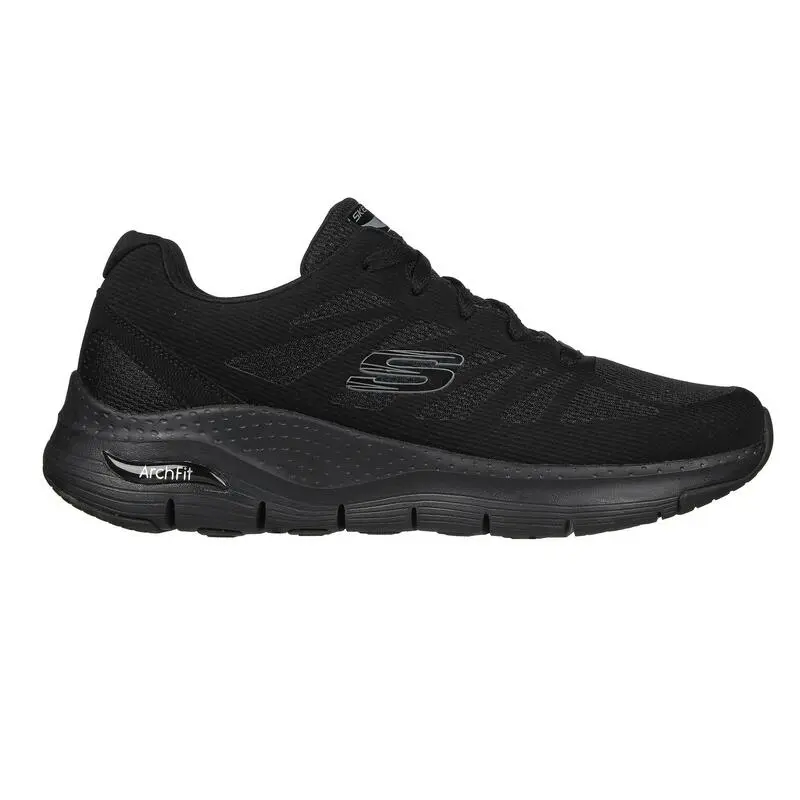 Zapatillas Caminar Hombre Skechers Arch Fit Negro