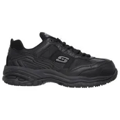 Zapatillas Caminar Hombre SKECHERS Work Soft Stride Negro
