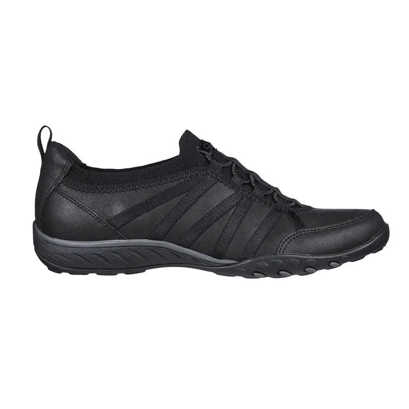 Zapatillas Caminar Mujer SKECHERS Breathe-Easy-Remember Me Negro