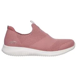 Zapatillas Caminar Mujer Skechers Slip On Ultra Flex Rosa