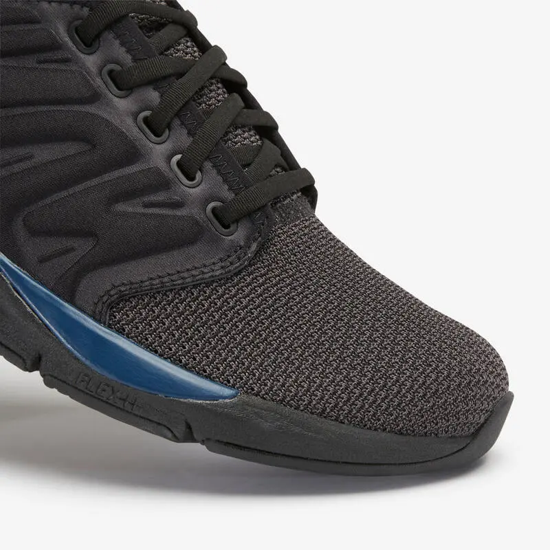 Newfeel Zapatillas Caminar Sportwalk Confort Negro/Azul - Imagen 4