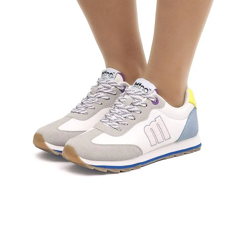 Zapatillas De Caminar Para Mujer Mtng Sai En Color Blanco - Imagen 2